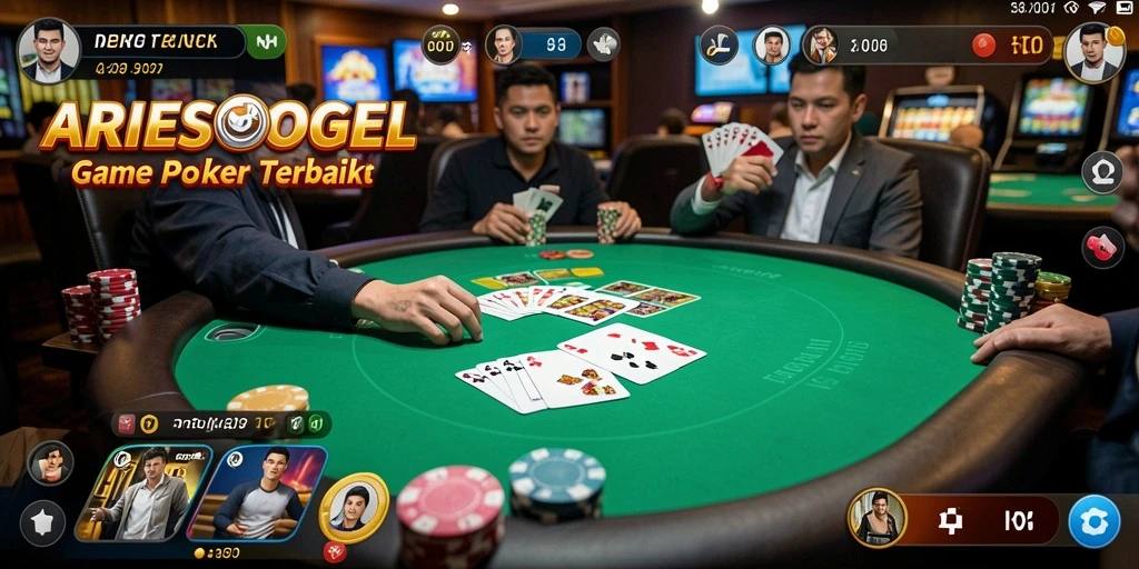 Tampilan gameplay ARIESTOGEL yang menarik dan mendebarkan.