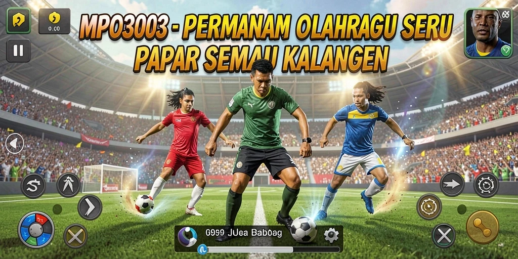 Tampilan seru dari gameplay MPO303 dalam pertandingan olahraga.