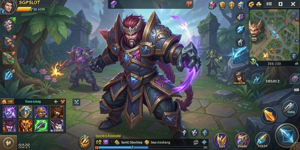 Tampilan gameplay menarik dari SGPSLOT dalam dunia MMORPG.