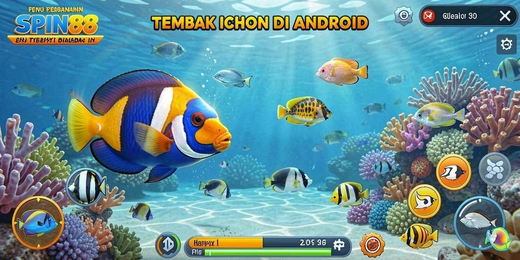 Gameplay seru menembak ikan dalam SPIN88 yang memikat.