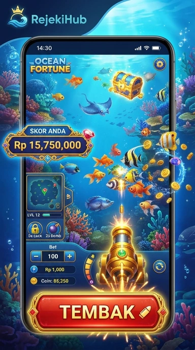 Tampilan antarmuka aplikasi rejekihub dengan navigasi yang mudah.